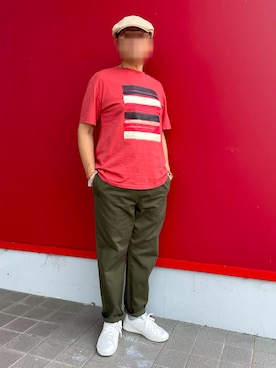 「GU（ジーユー）のアイテム」を使った、Yukioさん（メンズ・173cm）の夏コーディネート