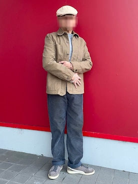 「Timberland（ティンバーランド）のアイテム」を使った、Yukioさん（メンズ・173cm）の春コーディネート