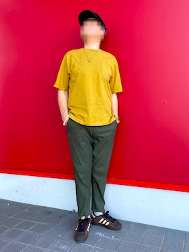 「アイテム（シューズ）」を使った、Yukioさん（メンズ・173cm・50代）の夏コーディネート