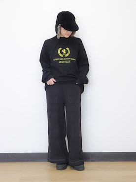 「OSYAREVO（オシャレボ）のアイテム（パンツ）」を使った、aaaayaさん（レディース・161cm）の秋コーディネート