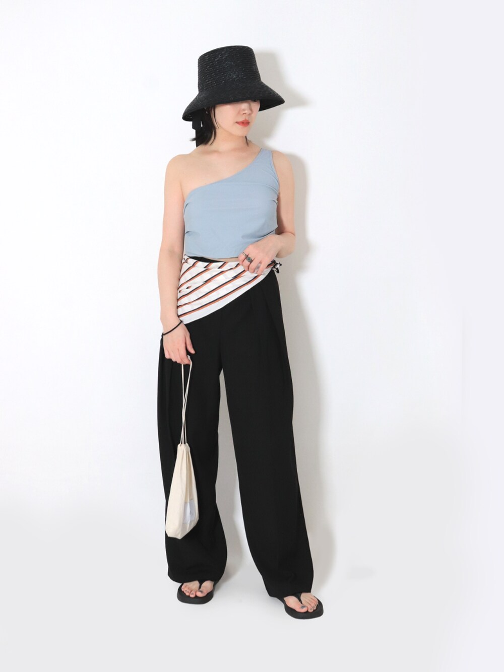 aaaaya(OSYAREVO)｜A part byのハットを使ったコーディネート - WEAR