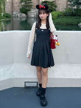 「アイテム（ワンピース/ドレス）」を使った、mairaさん（レディース・156cm）の秋コーディネート