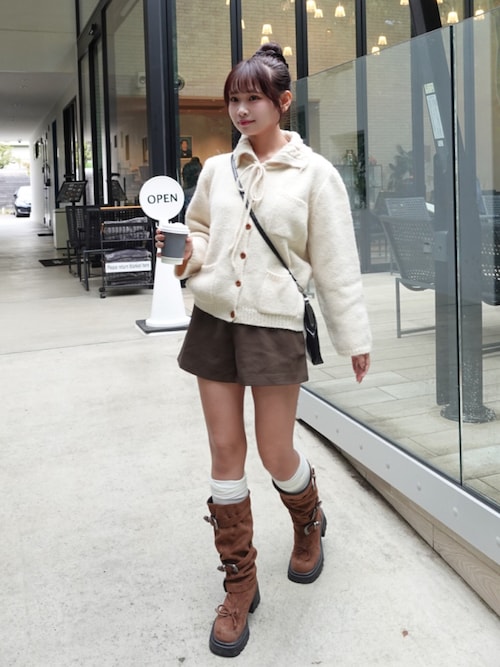 2way kushu-kushu suede boots / 2wayスエードブーツ（ブーツ）｜idem