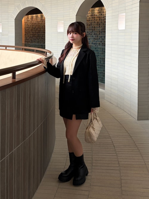 waist belt tailored jacket（ウエストベルトテーラードジャケット