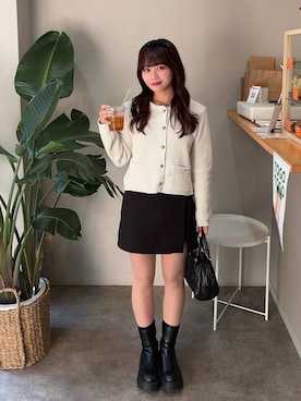 「GRL（グレイル）のアイテム（バッグ）」を使った、mairaさん（レディース・156cm）の春コーディネート