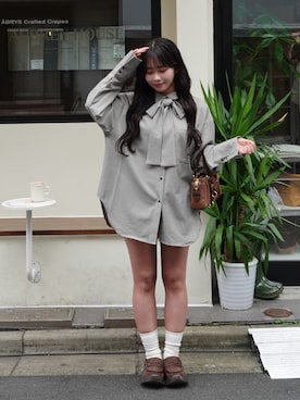 mairaさん(レディース・156cm)の秋コーディネート