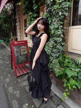 「archives（アルシーヴ）のアイテム」を使った、mairaさん（レディース・156cm）の夏コーディネート