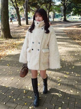 「冬コーデ」｜mairaさん（レディース・156cm）の秋コーディネート