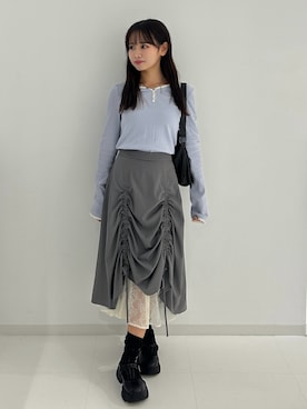 mairaさん（レディース・156cm）の秋コーディネート