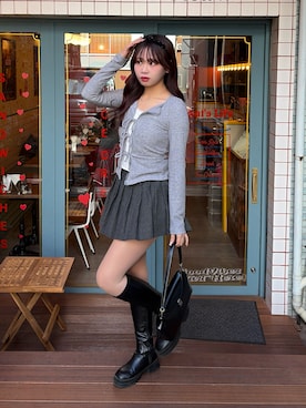 「ammy.（エイミードット）のアイテム」を使った、mairaさん（レディース・156cm）の冬コーディネート