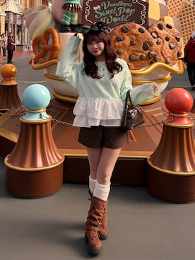 「GRL（グレイル）のアイテム（バッグ）」を使った、mairaさん（レディース・156cm）の春コーディネート