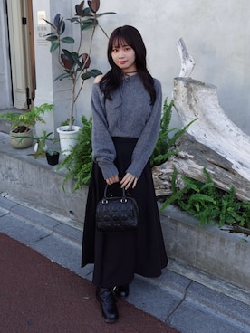 「骨格ウェーブ」｜mairaさん（レディース・156cm）の秋コーディネート