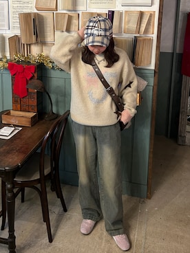 mairaさん（レディース・156cm）の冬コーディネート