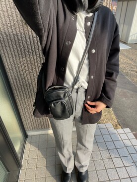 「apres jour（アプレジュール）のアイテム（スラックス）」を使った、mさん（レディース・161cm）の春コーディネート