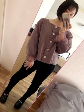 眠ﾁｬさん（レディース・152cm）の冬コーディネート