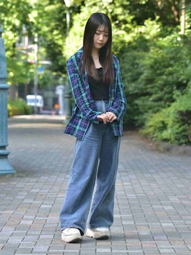 「LHME（エルエイチエムイー）のアイテム」を使った、Aya@LION HAERTさん（レディース・156cm）の春コーディネート