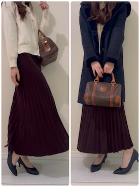 「CELINE（セリーヌ）のアイテム（バッグ）」を使った、つばさのコーデさん（レディース・170cm）の春コーディネート