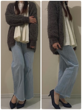 「GRL（グレイル）のアイテム（パンツ）」を使った、つばさのコーデさん（レディース・170cm）の春コーディネート