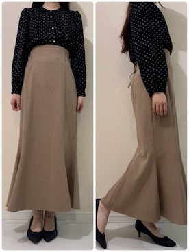 「natural couture（ナチュラルクチュール）のアイテム」を使った、つばさのコーデさん（レディース・170cm）の春コーディネート