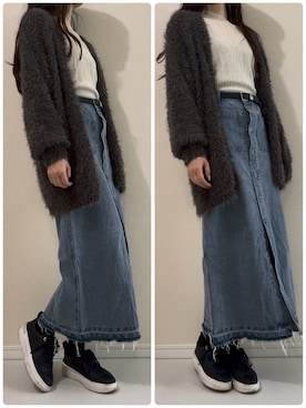 「TOMMY HILFIGER（トミーヒルフィガー）のアイテム」を使った、つばさのコーデさん（レディース・170cm）の春コーディネート