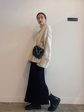 TRUNC 88さん（レディース・162cm）の冬コーディネート