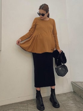 TRUNC 88さん（レディース・162cm）の冬コーディネート