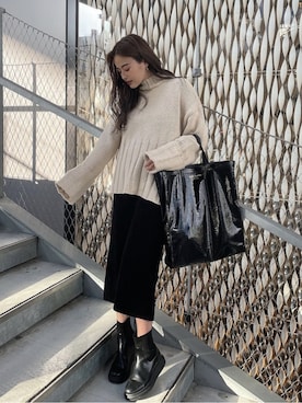 TRUNC 88さん（レディース・162cm）の冬コーディネート