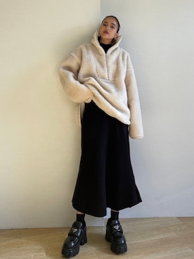 TRUNC 88さん（レディース・162cm）の冬コーディネート