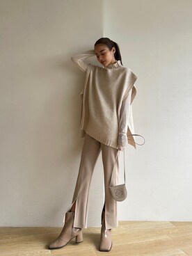 TRUNC 88さん（レディース・162cm）の冬コーディネート