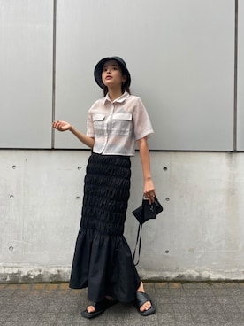 TRUNC 88さん（レディース・162cm）の夏コーディネート
