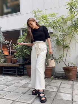 TRUNC 88さん（レディース・162cm）の夏コーディネート