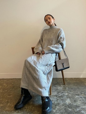 TRUNC 88さん（レディース・162cm）の冬コーディネート