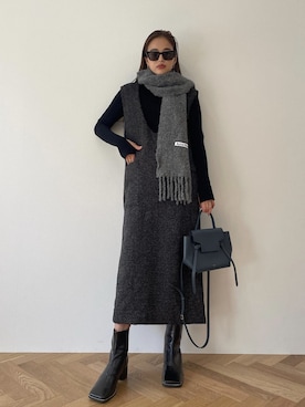 TRUNC 88さん（レディース・162cm）の冬コーディネート