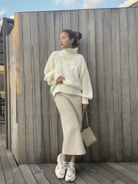 TRUNC 88さん（レディース・162cm）の冬コーディネート