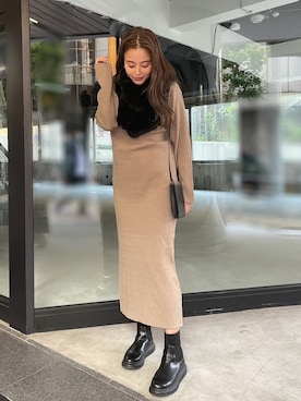 TRUNC 88さん（レディース・162cm）の冬コーディネート