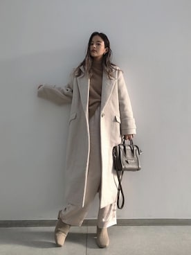 TRUNC 88さん（レディース・162cm）の冬コーディネート