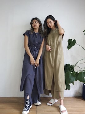 TRUNC 88さん（レディース・160cm）の夏コーディネート