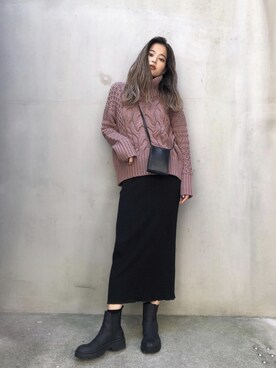 TRUNC 88さん（レディース・162cm）の冬コーディネート