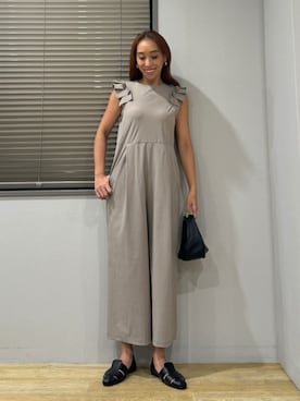 「TRUNC（トランクエイティーエイト）のアイテム」を使った、TRUNC 88さん（レディース・162cm）の秋コーディネート