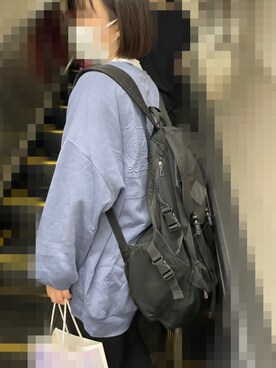「CAMP7（キャンプセブン）のアイテム」を使った、ノアさん（レディース・155cm）の冬コーディネート