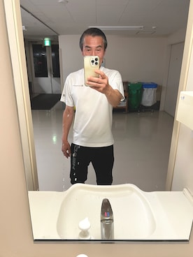 「HEAD（ヘッド）のアイテム」を使った、バツ1 独身おしゃれ大好きオヤジさん（メンズ・173cm）の夏コーディネート