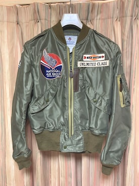 TOYS McCOYのMA-1を使ったメンズ人気ファッションコーディネート - WEAR