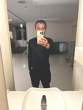 「EDWIN（エドウィン）のアイテム（その他トップス）」を使った、バツ1 独身おしゃれ大好きオヤジさん（メンズ・173cm）の秋コーディネート