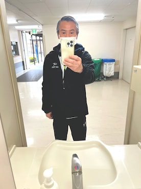 「ARC'TERYX（アークテリクス）のアイテム（その他アウター）」を使った、バツ1 独身おしゃれ大好きオヤジさん（メンズ・173cm）の秋コーディネート