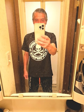 「Hのアイテム」を使った、バツ1 独身おしゃれ大好きオヤジさん（メンズ・173cm）の夏コーディネート