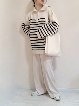 「Ritzy（リッツィー）のアイテム（バッグ）」を使った、no＊さん（レディース・160cm）の冬コーディネート