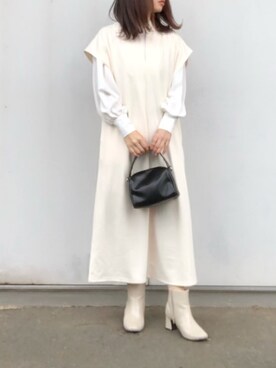 no*さん(レディース・160cm)の冬コーディネート