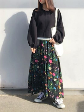 no*さん(レディース・160cm)の冬コーディネート