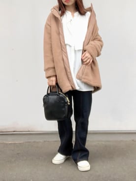 no*さん(レディース・160cm)の冬コーディネート