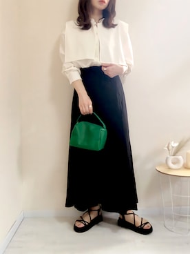 「ap retro（アプレトロ）のアイテム」を使った、no＊さん（レディース・160cm）の春コーディネート